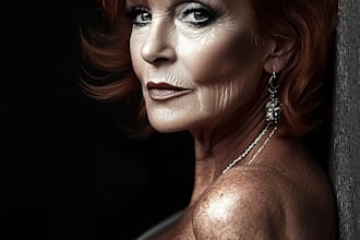 create realistic mature models for you