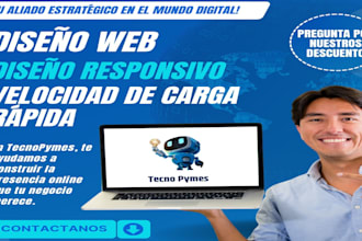 create your professional website tailored to your business budget