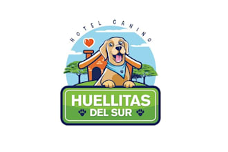 design awesome dog hotel logo