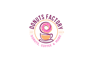 design unique donuts shop logo
