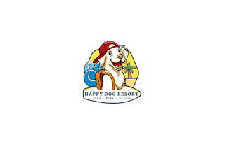 design unique dog resort logo