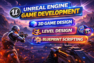 do unreal engine game development, develop unreal engine game, ue5 blueprints