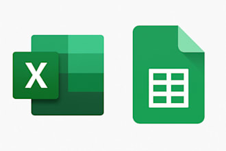 make custom excel or google sheets for your needs