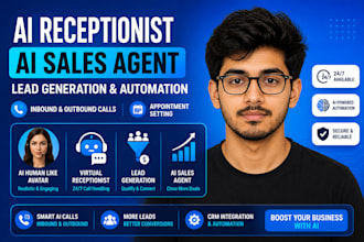 do ai human avatar virtual receptionist ai caller sales agent vapi voice agent