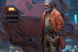 do sci fi vehicle and character