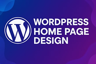 build and redesign wordpress homepage with elementor expert touch