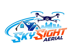 create a modern drone logo with unlimited revision