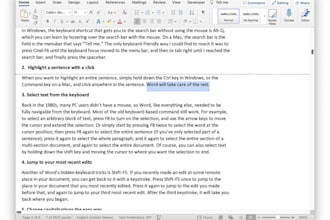 retype scanned documents into word or excel