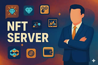 create a professional nft discord server with bots