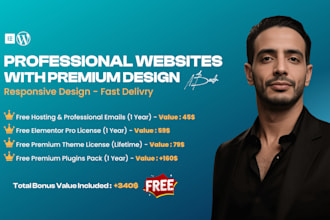 create a wordpress website with premium plugin and theme