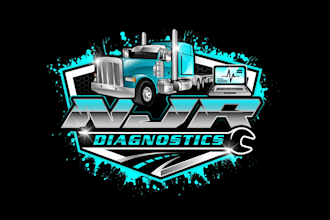 create professional specially diesel and truck logo design