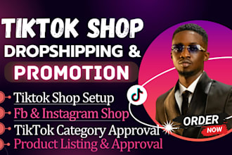 tiktok shop, tik tok shop, tiktok shop setup, tiktok dropshipping, tiktok manage