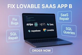 fix lovable bug code stripe api ai  saas app react next js websites sql queries