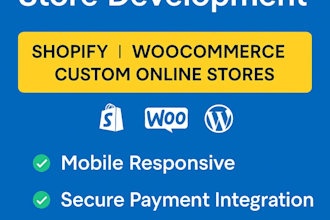build a responsive e commerce website from scratch