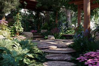 design and rendering your garden landscape