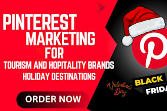 run pinterest marketing for travel and hospitality holiday destinations hotels