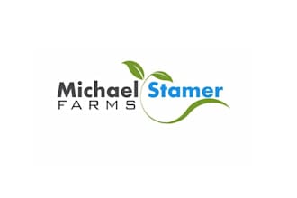 design classic family farm producing crops logo