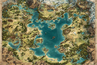 create custom fantasy maps for books, games