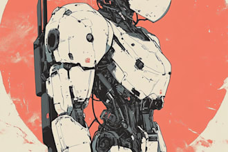 draw sci fi, star wars, mecha, sprite dnd art