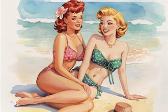 design a pin up girl and pin up girl