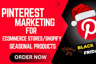 do pinterest marketing for ecommerce stores and shopify seasonal products