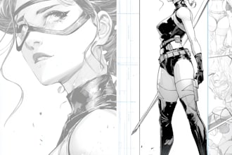 do comc art comic book artist superhero strip nsfw manga art 2d character desi