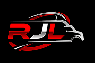 design trucking transport logistics auto delivery  towing truck logo for you