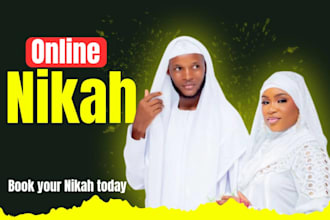 certified online nikah officiant, lead virtual