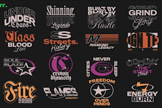 design exclusive urban logo for your streetwear brand