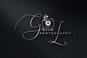 design a signature logo, watermark or photography