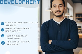 design a professional landing page and blogs