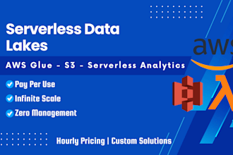 create AWS data lakes and analytics pipelines using glue and s3
