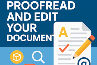 proofread and edit your document