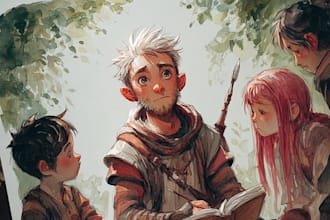 create watercolor anime art and nsfw character