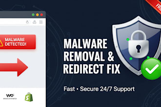 remove wordpress malware and stop redirect to spam websites