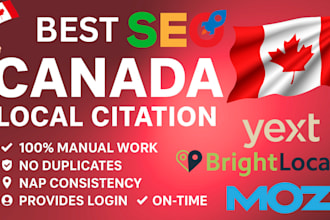 create best canada local citations