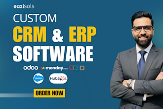build custom ai CRM and erp software for enterprises