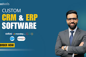 build custom ai CRM and erp software for enterprises