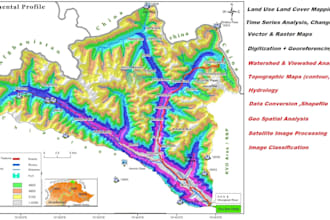 provide custom gis analysis and mapping services