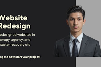 redesign wordpress website with modern and  mobile responsive look