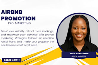 promote your airbnb listing, vrbo with SEO to boost bookings