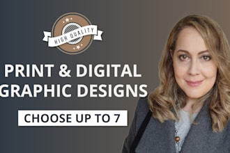 create branding for print and digital graphic designs