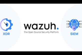 deploy and optimize wazuh siem xdr with elastic stack, custom rules and soc