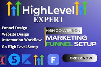 setup gohighlevel for ecommerce website sales funnel email automation workflows