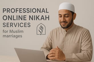 be your online nikah imam