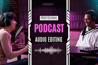 enhance your podcast audio with professional cleanup