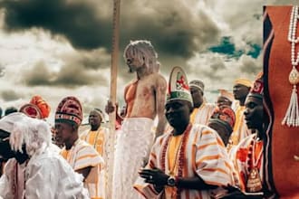 write authentic african mythology and folklore stories for you