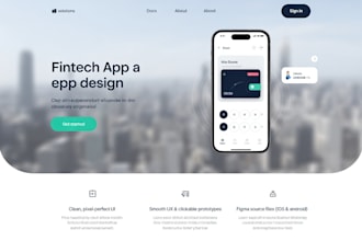 design ui ux for fintech app, wallet app, bill payment app