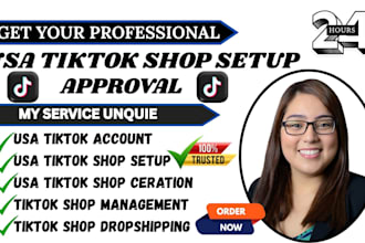 setup usa tiktok shop, tik tok shop setup tik tok shop