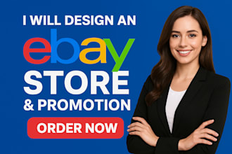 design ebay store ebay shop setup ebay listing logo design ebay promotion